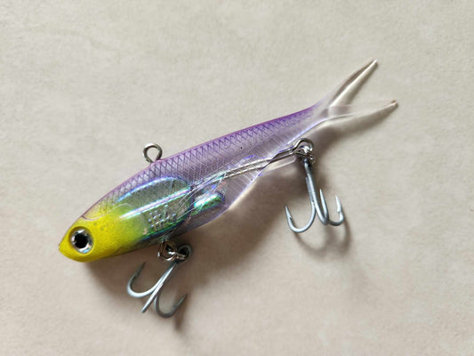 Outlaw Vibe 115mm 45g Purple Ghost