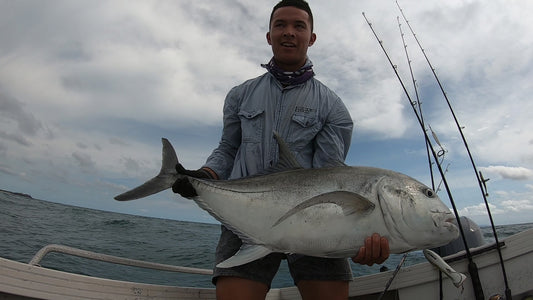 How to catch Giant Trevally and Queenfish - Inshore Islands 3 T's Framework
