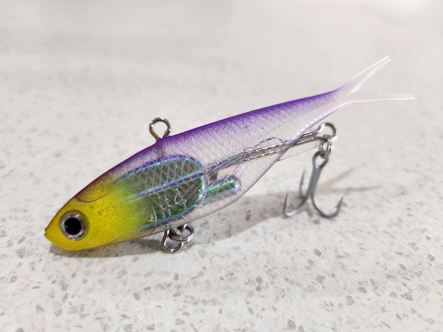 Outlaw Vibe 115mm 45g Purple Ghost