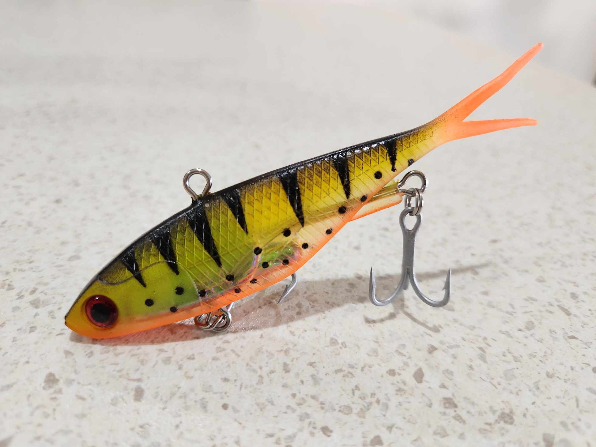 fish candy vibe lures 115mm Shammy Vibes fishing lure White Bones Cod Pro Shop When avoiding this obstacle Northland Fishing Eye-Candy Minnow Lure